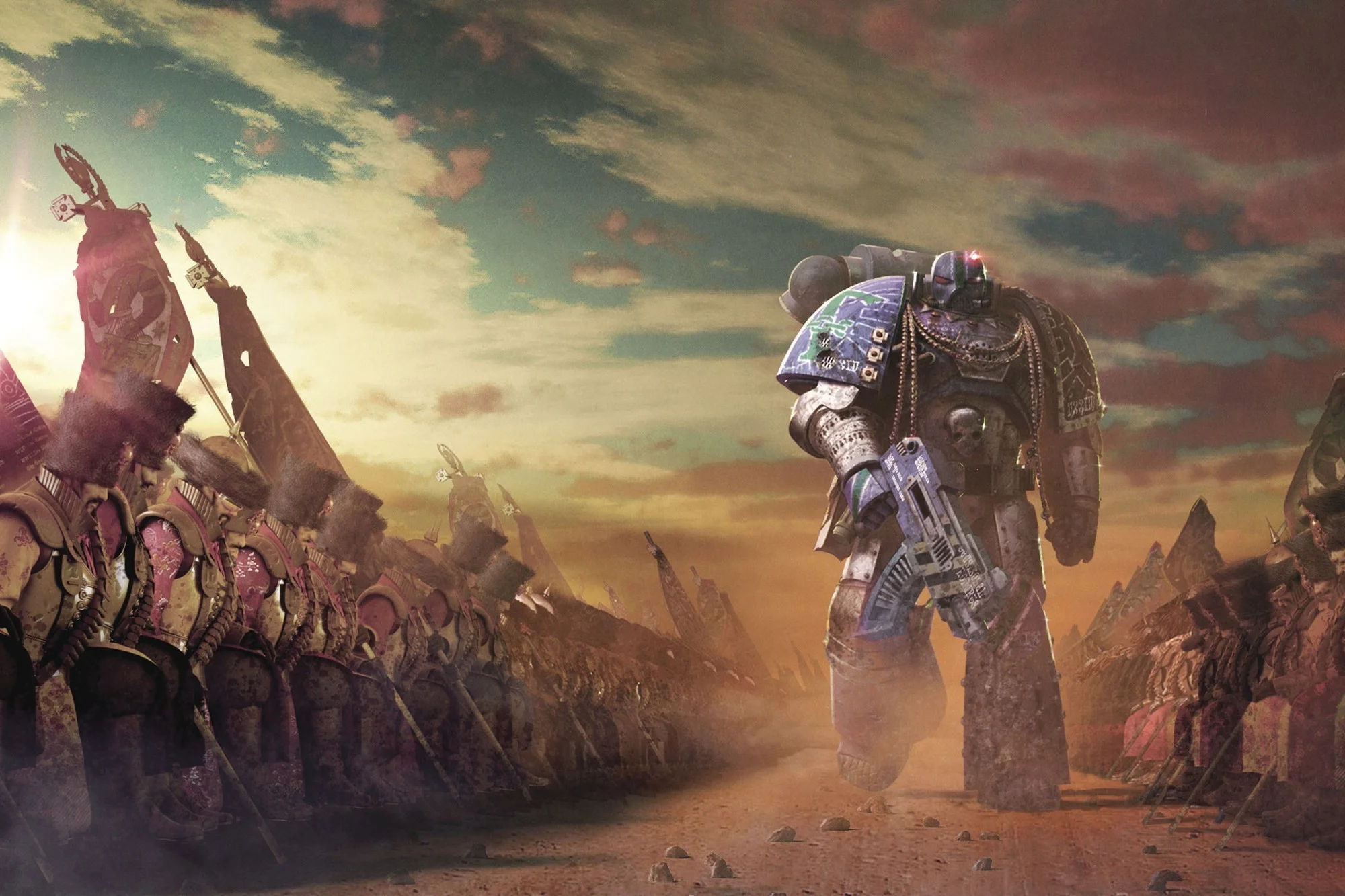 Becoming a Space Marine